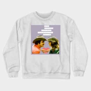 Because you're always hoppin around. And you're kinda cute, like a frog Crewneck Sweatshirt